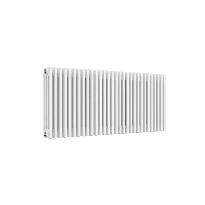 4 Column / 600 x 1370 mm Reina Designer White Colona Traditional Column Horizontal Radiator