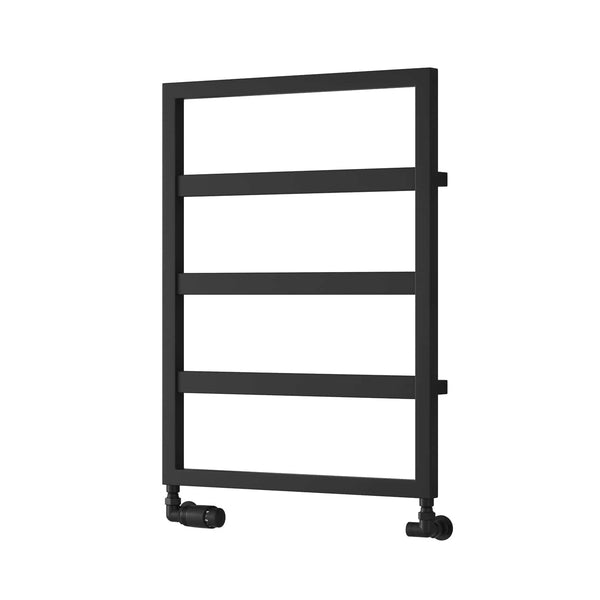 Black / 740 x 450mm Reina Rezzo Mild Steel Designer Radiator