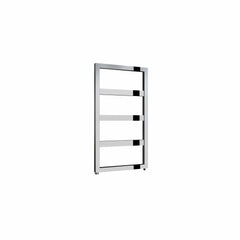 Chrome / 740 x 450mm Reina Rezzo Mild Steel Designer Radiator