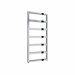 Chrome / 1100 x 550mm Reina Rezzo Mild Steel Designer Radiator