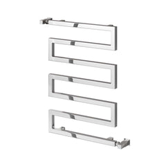 Chrome / 750 x 500mm Reina Serpe Mild Steel Designer Radiator