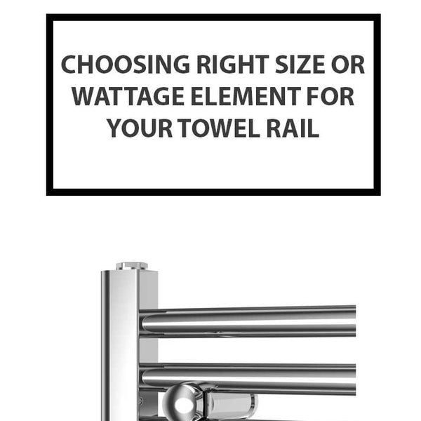 Choosing Right Size or Wattage for Your Heated Towel Rail
