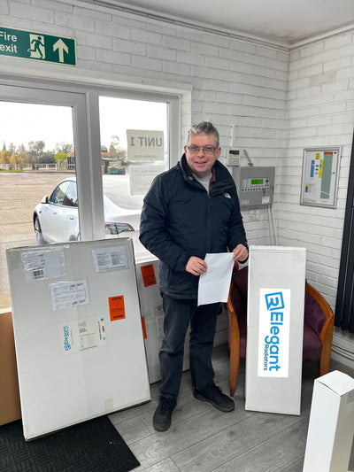 Coventry Radiator Collection: Andy's Same-Day Electric Towel Rail Pickup