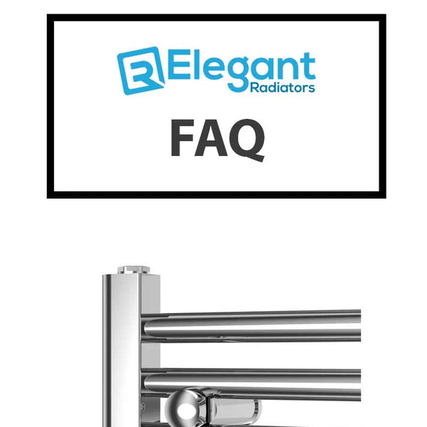 How to measure towel rail pipe centres?