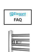 Why are white towel rail more efficinet than chrome​?