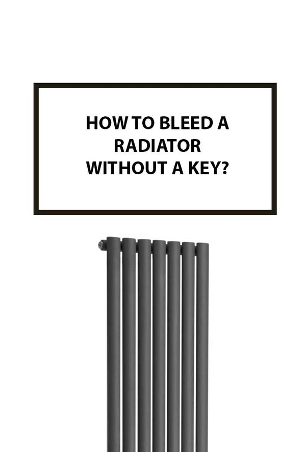 How To Bleed A Radiator Without A Key?