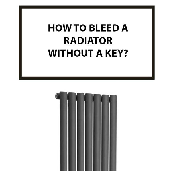 How To Bleed A Radiator Without A Key?