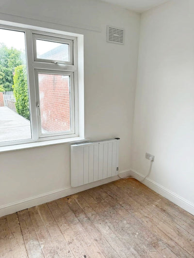 Robert's Whole-Flat Electric Heating Refurb in Derby
