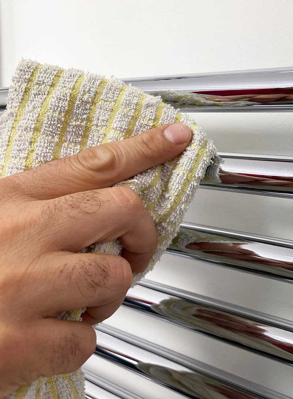 How to Clean Chrome Bathroom Radiators?