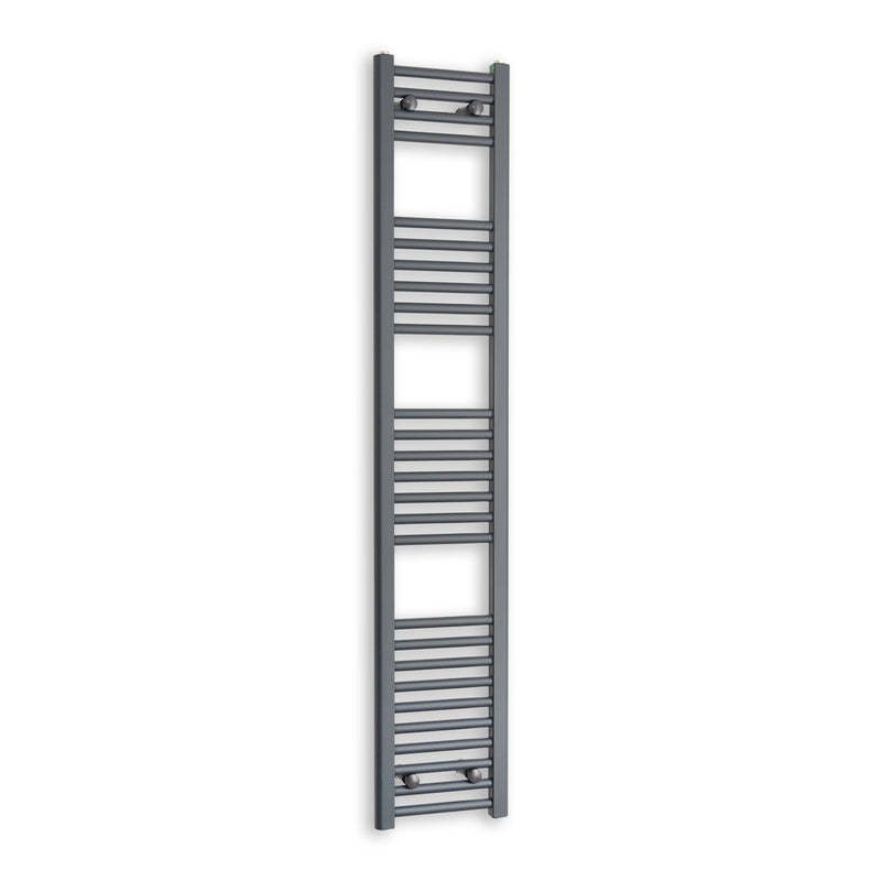300mm Wide Anthracite Towel Rail