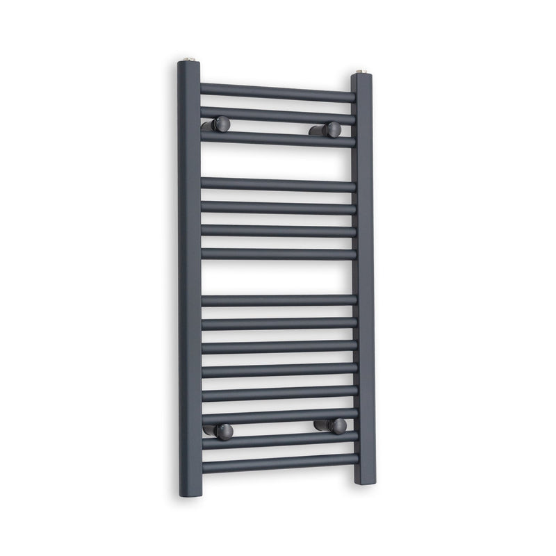 400mm Wide Anthracite Towel Rail