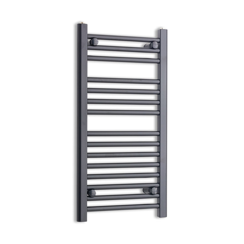 500mm Wide Black Towel Rail
