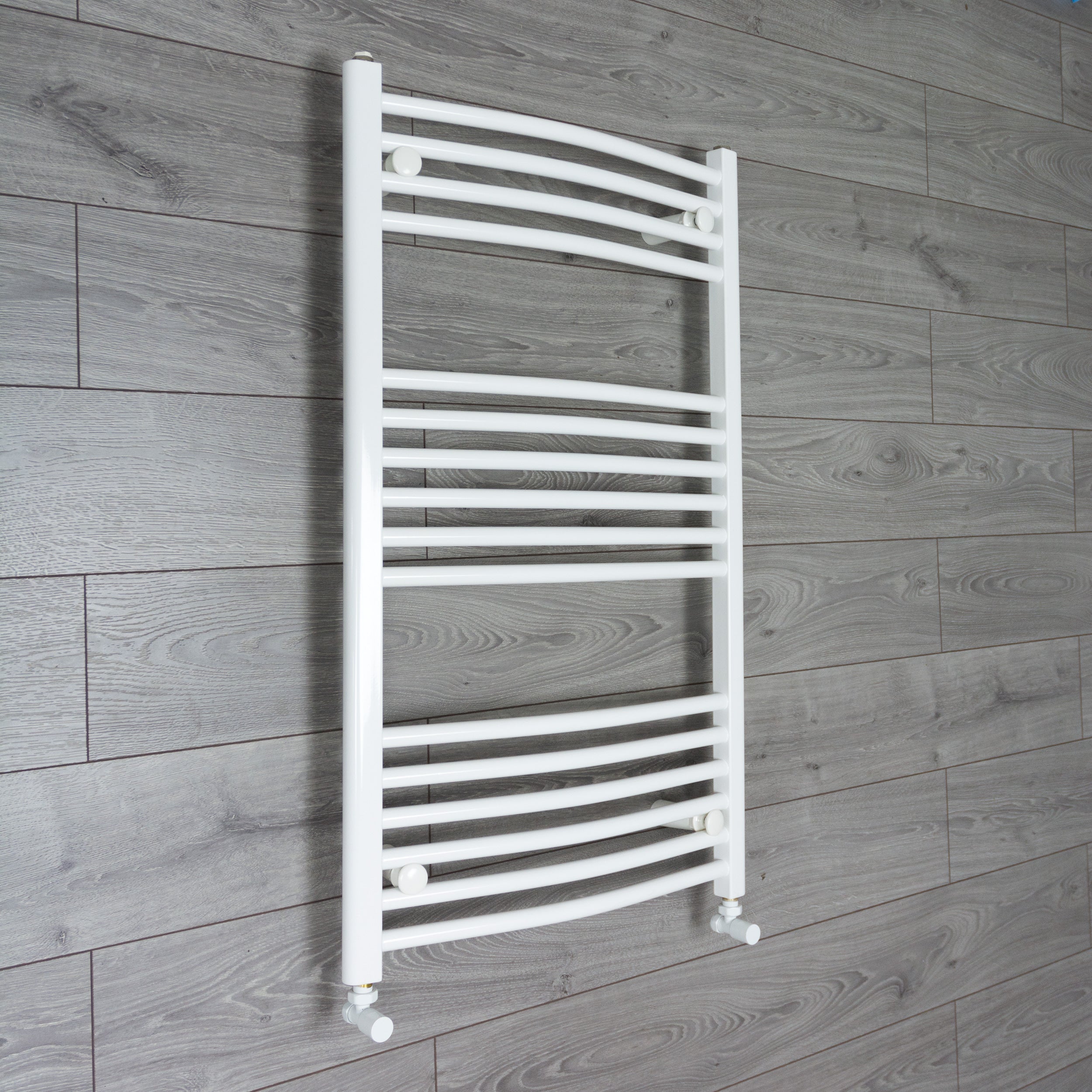 500mm Wide White Towel Radiator