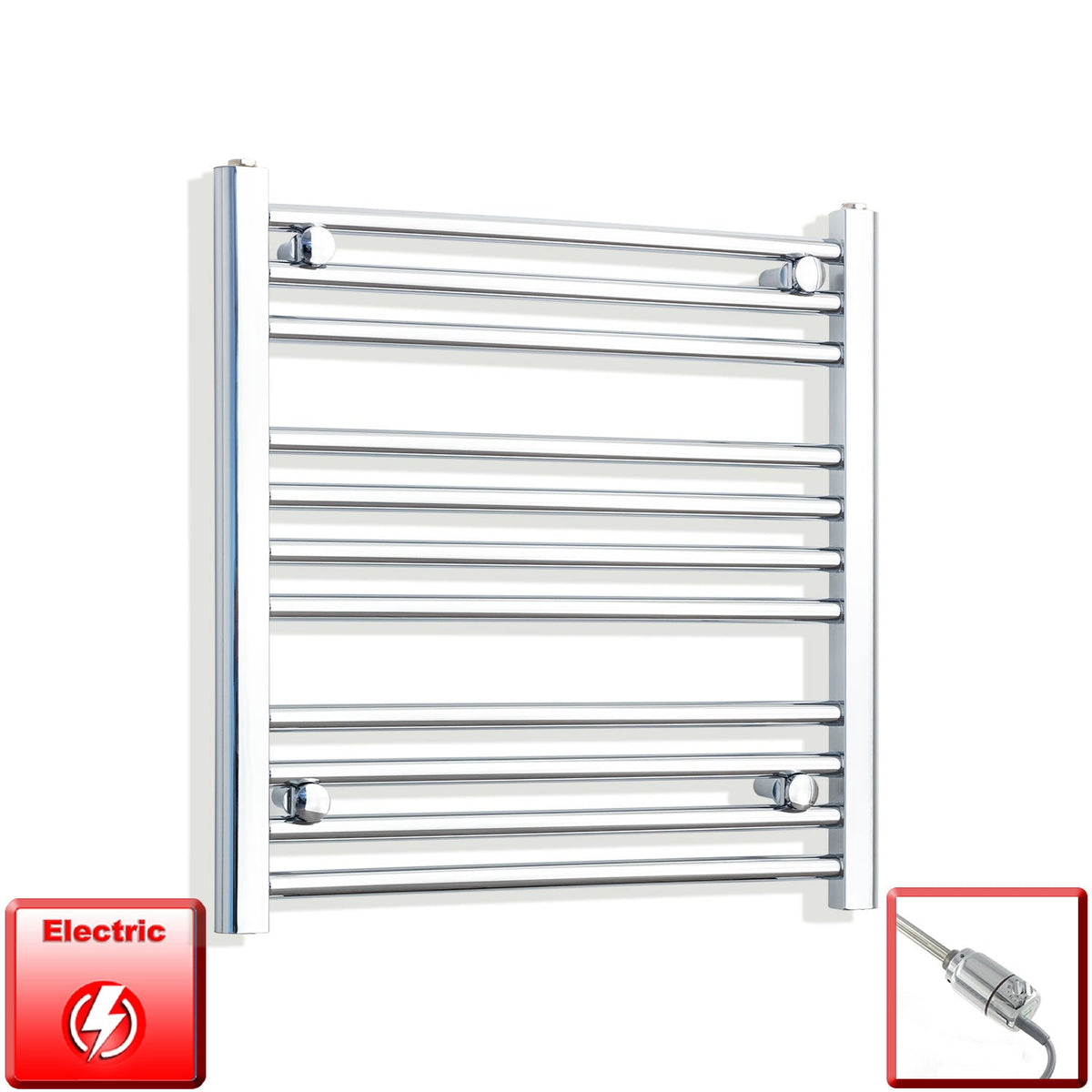 650mm Wide Electric Heated Towel Rails