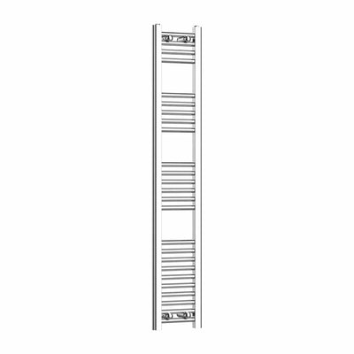1400x250mm Heated Straight Towel Rail Radiator Chrome