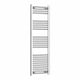 1400x500mm Straight Or Curved Chrome Towel Rail Radiator