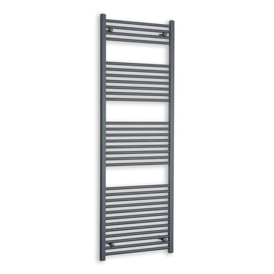 1600x600mm Heated Straight Anthracite-Sand Grey Towel Rail