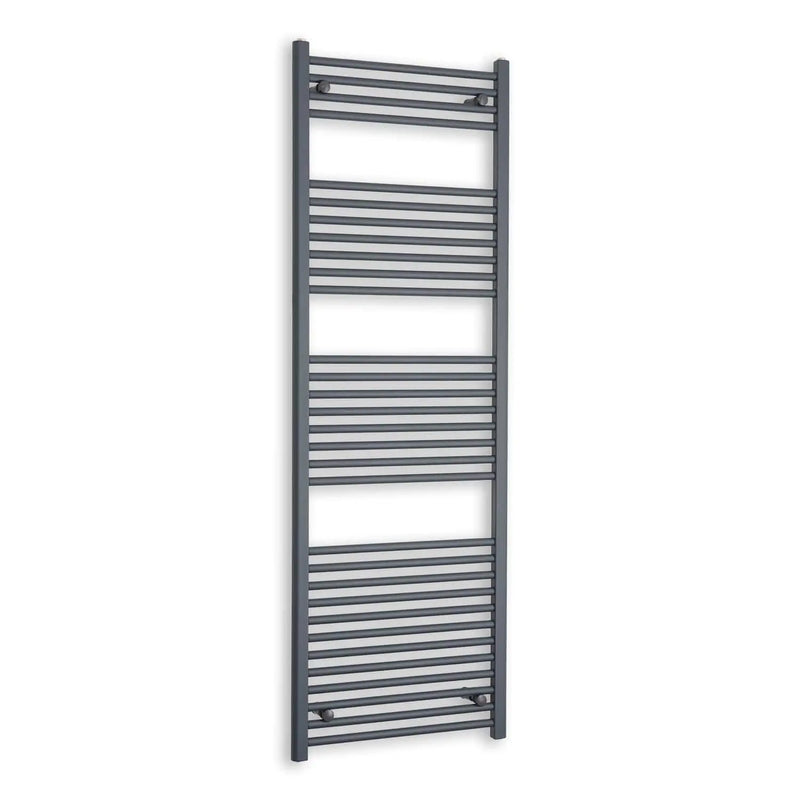 1600x600mm Heated Straight Anthracite-Sand Grey Towel Rail