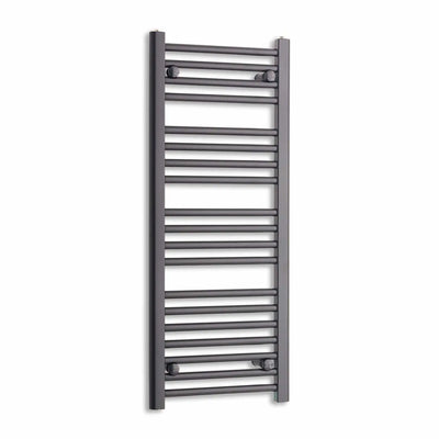 1000x400mm Towel Rail Radiator Flat Black Central Heating