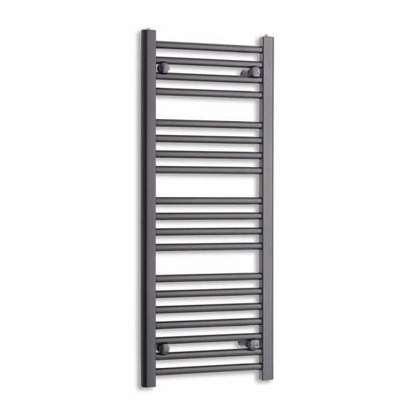 1000x400mm Towel Rail Radiator Flat Black Central Heating