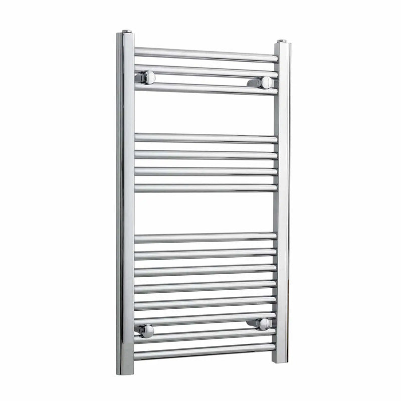 800x400mm Heated Flat or Curved Towel Radiator Chrome