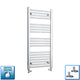 Chrome Heated Towel Rail