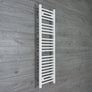 Without Valves 1200 mm High x 500 mm Wide Heated Towel Rail Flat White