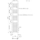 1200x250mm Heated Straight Towel Rail Radiator Chrome - Elegant Radiators