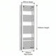 1400x500mm Straight Or Curved Chrome Towel Rail Radiator - Elegant Radiators