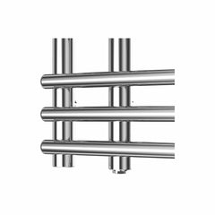 1500 x 500 Difta Pre-Filled Electric Heated Towel Radiator Flat Chrome