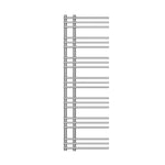 1500 x 500 Difta Pre-Filled Electric Heated Towel Radiator Flat Chrome