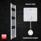 ER-Wifi Thermostatic / Booster Timer 1600 x 300 Pre-Filled Electric Heated Towel Rail White HTR