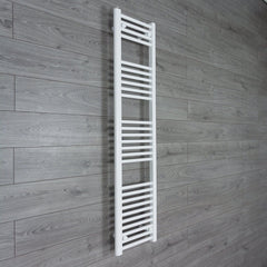 Without Valves 1600 x 400 Heated Towel Rail Radiator Flat White Central Heating