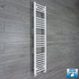 1600x400mm Towel Rail Radiator Flat White Central Heating