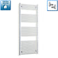 400 - 450 - 500 - 550 Pipe Centers - 400-1800mm High Heated Towel Rail