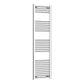 450mm / Without Valves 1600mm Chrome Towel Rail - Niche Pipe Centers (400-550mm)