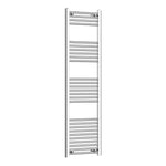 450mm / Without Valves 1600mm Chrome Towel Rail - Niche Pipe Centers (400-550mm)