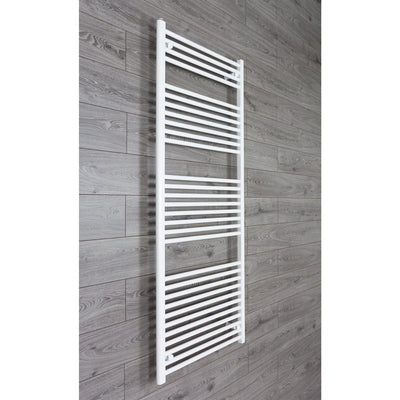 1700x700mm Towel Rail Radiator Flat White Central Heating
