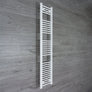 Without Valves 1800 x 200 Heated Towel Rail Radiator Flat White