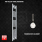 ER-Touch Thermostatic / No Timer 1800 x 200 Pre-Filled Electric Heated Towel Rail Radiator White HTR