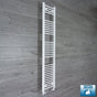 1800x300mm Heated Towel Rail Radiator Flat White