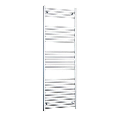 1800x600mm Heated Flat or Curved Towel Radiator Chrome
