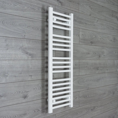 1000x300mm Heated Towel Rail Radiator Flat White