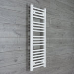 1000x350mm Heated Towel Rail Radiator Flat White