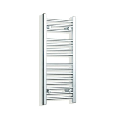 800 mm High 300 mm Wide Chrome Towel Rail Central Heating