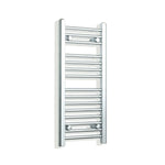 800x350mm Heated Straight Towel Rail Radiator Chrome