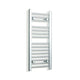 800x350mm Heated Straight Towel Rail Radiator Chrome