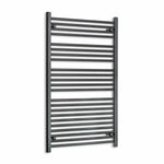 1200 mm High x 700 mm Wide Heated Towel Radiator Flat Black