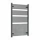 1200 mm High x 700 mm Wide Heated Towel Radiator Flat Black