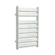 800x500mm Chrome Heated Flat Panel Towel Rail Radiator Central heating